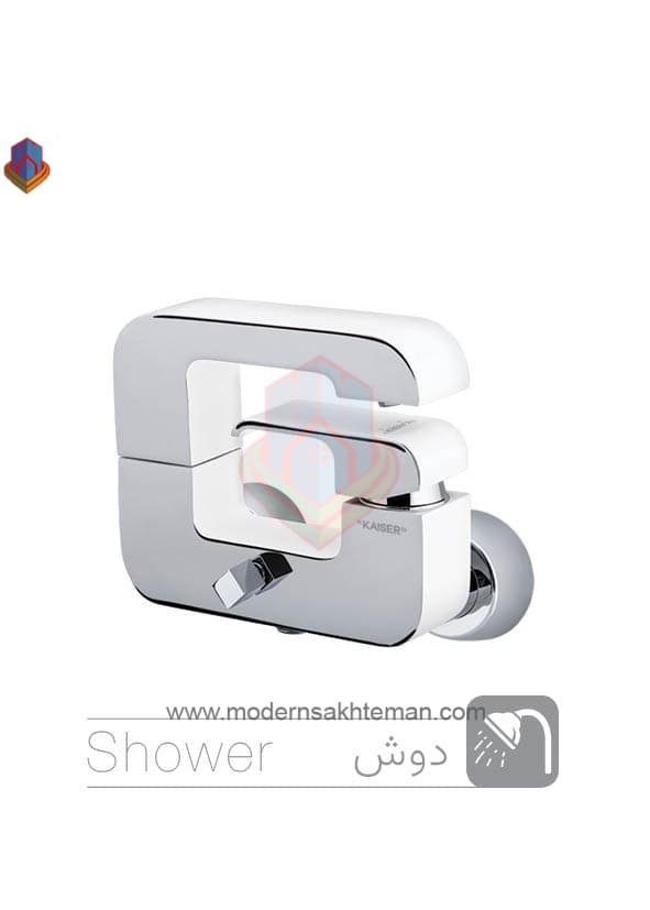 شیر دوش کیسر مدل الیزه کروم