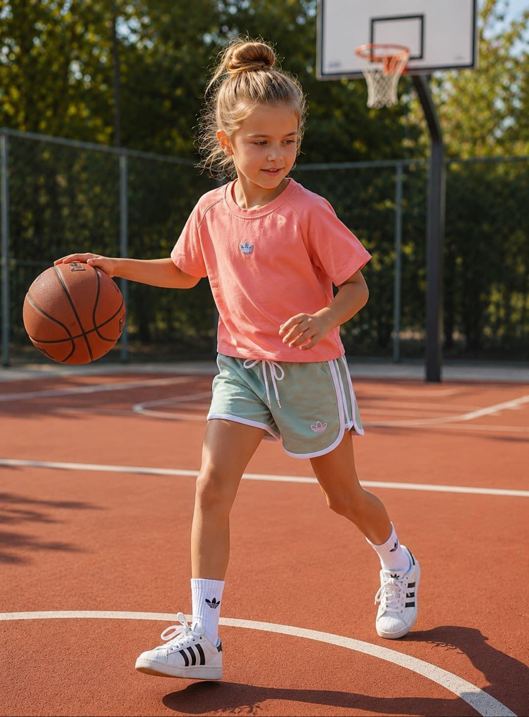 ست تیشرت شلوارک بچگانه طرح ADIDAS
