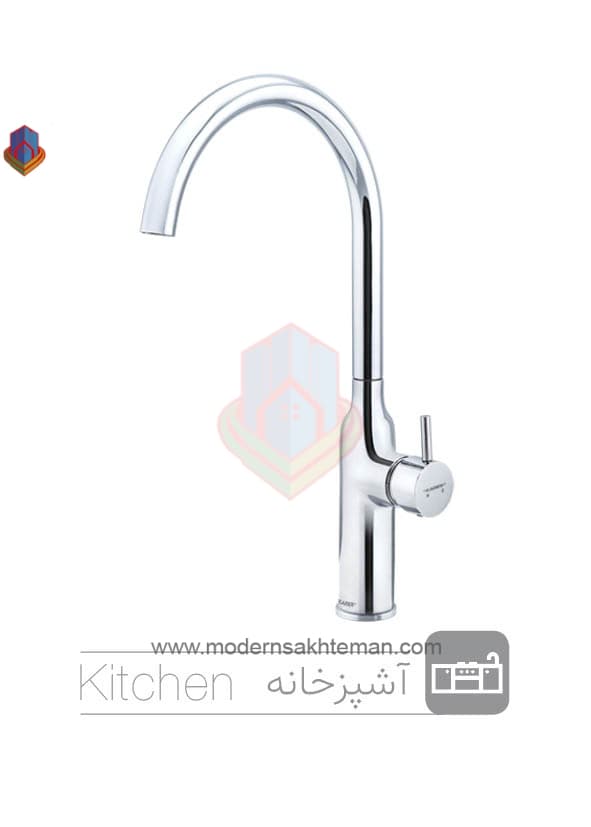 شیر سینک کیسر مدل هکتور کروم