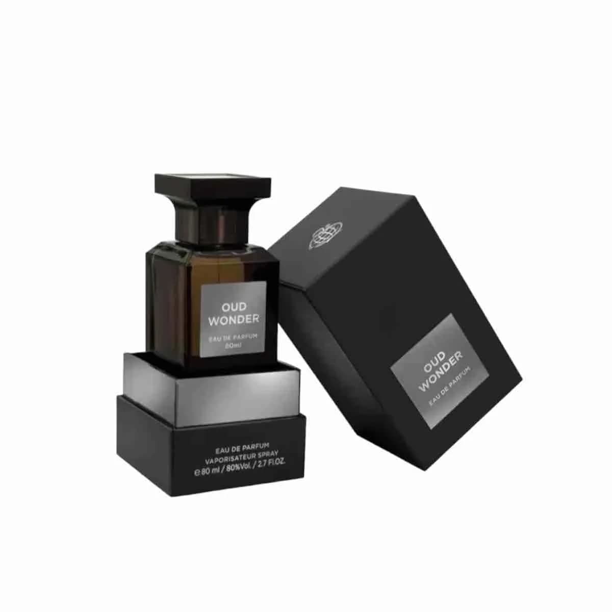 ادکلن عود واندر فرگرانس Fragrance World Oud Wonder اصل | مشابه تام فورد عود وود — تصویر ۳