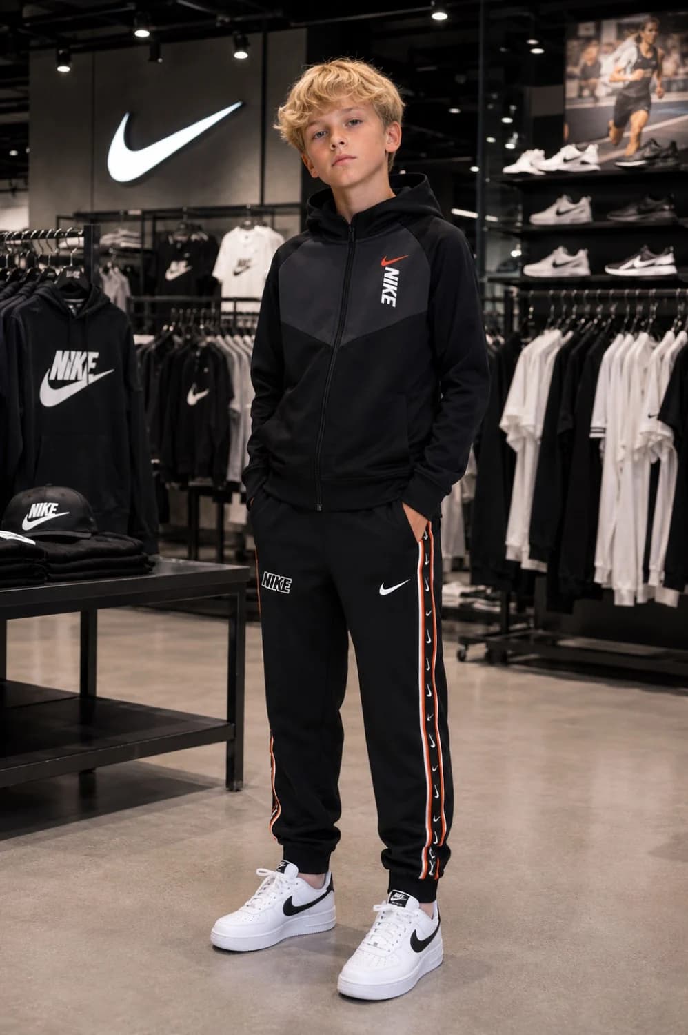 ست سویشرت شلوار پسرانه NIKE — تصویر ۲