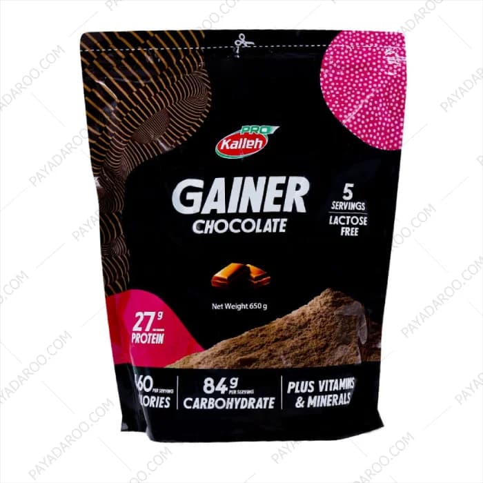 پودر گینر کاله پرو 650 گرمی طعم شکلات