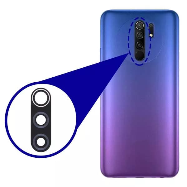 شیشه دوربین شیائومی مدل Redmi 9