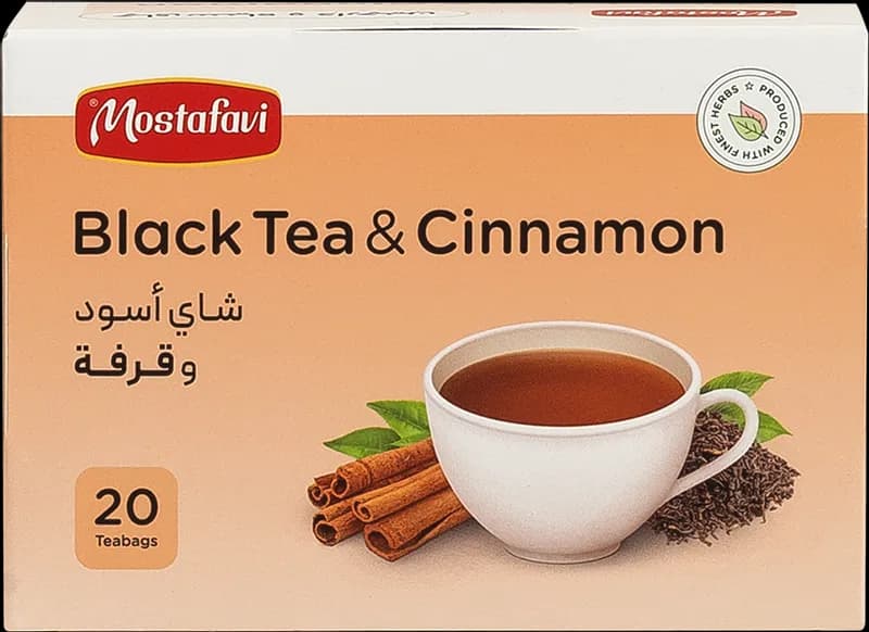 چای کلاسیک دارچینی 20 عددی — تصویر ۳