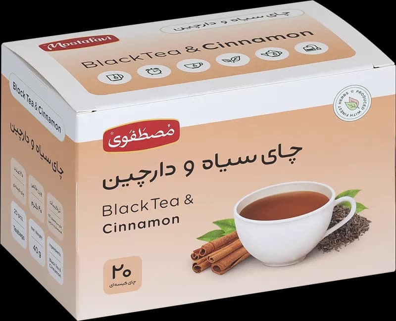 چای کلاسیک دارچینی 20 عددی — تصویر ۲