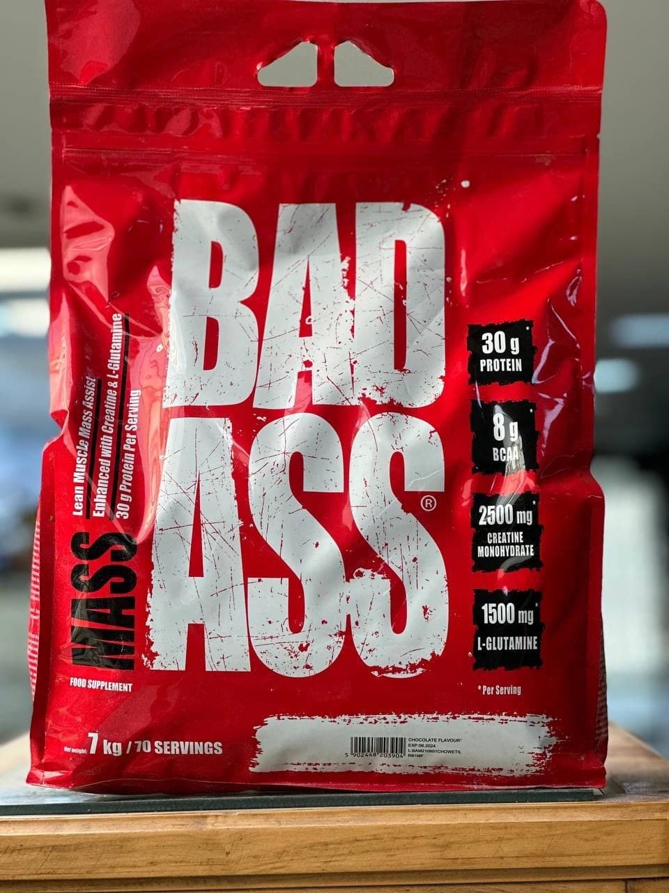 گینر بد اس طرح جدید BAD ASS Mass 7kg — تصویر ۳