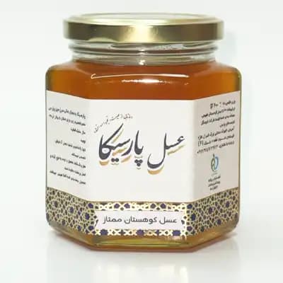 عسل کوهستان ممتاز طبیعی پارسیکا ۴۰۰ گرمی
