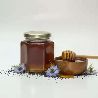 عسل سیاه‌دانه طبیعی پارسیکا ۴۰۰ گرمی — تصویر ۲
