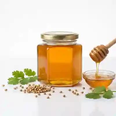 عسل گشنیز طبیعی پارسیکا ۴۰۰ گرمی — تصویر ۳