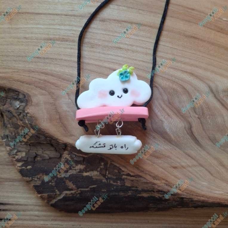 آویز خودرو طرح ابر خمیر ایتالیایی