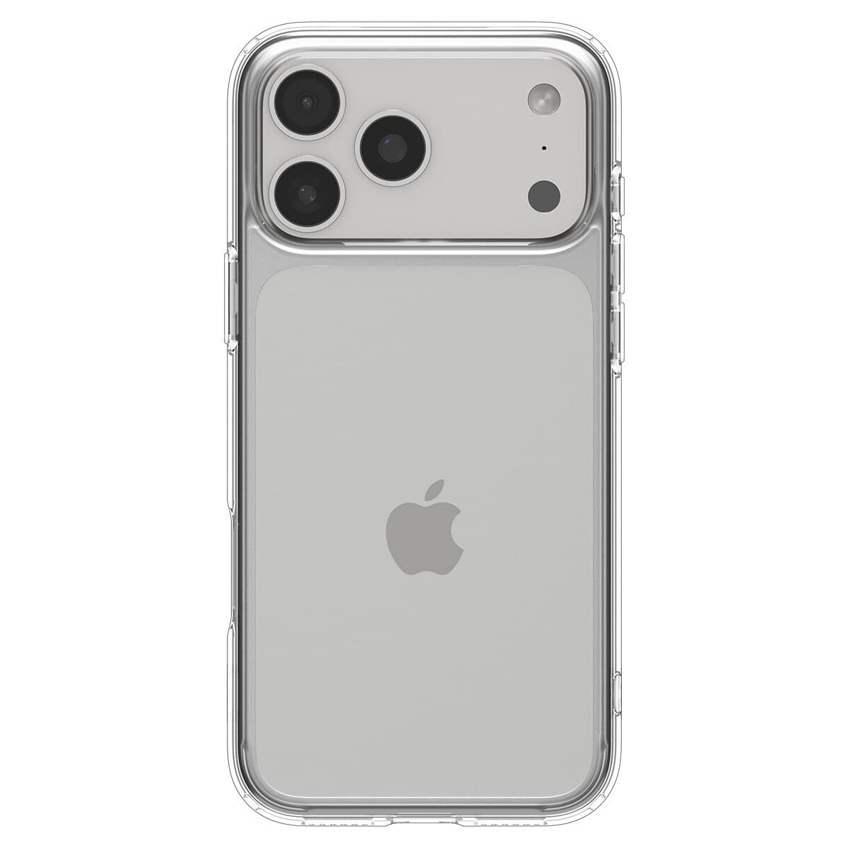 کاور اسپیگن مدل ultra hybrid clear مناسب برای گوشی موبایل اپل iphone 17 pro max