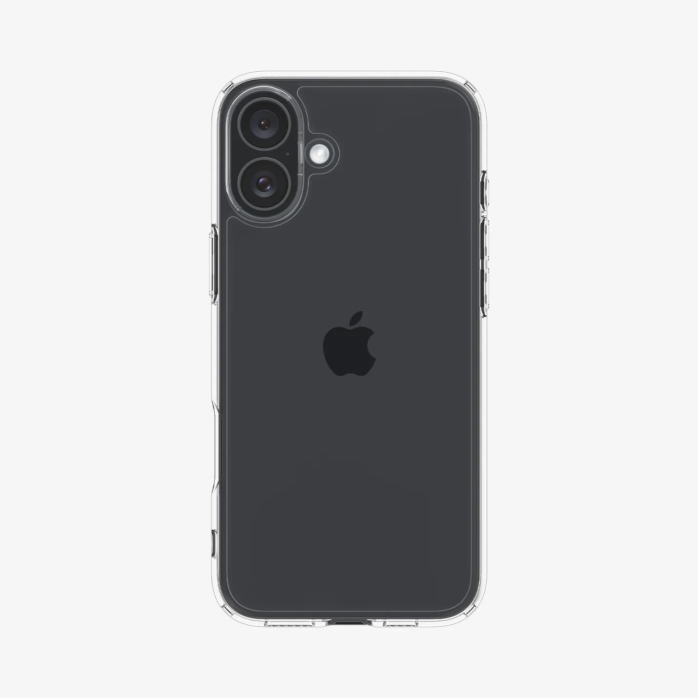 کاور اسپیگن مدل ultra hybrid clear مناسب برای گوشی موبایل اپل iphone 16