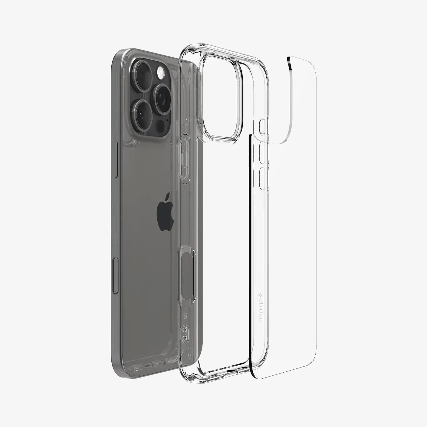 کاور اسپیگن مدل ultra hybrid clear کد016 مناسب برای گوشی موبایل اپل iphone 16promax — تصویر ۴
