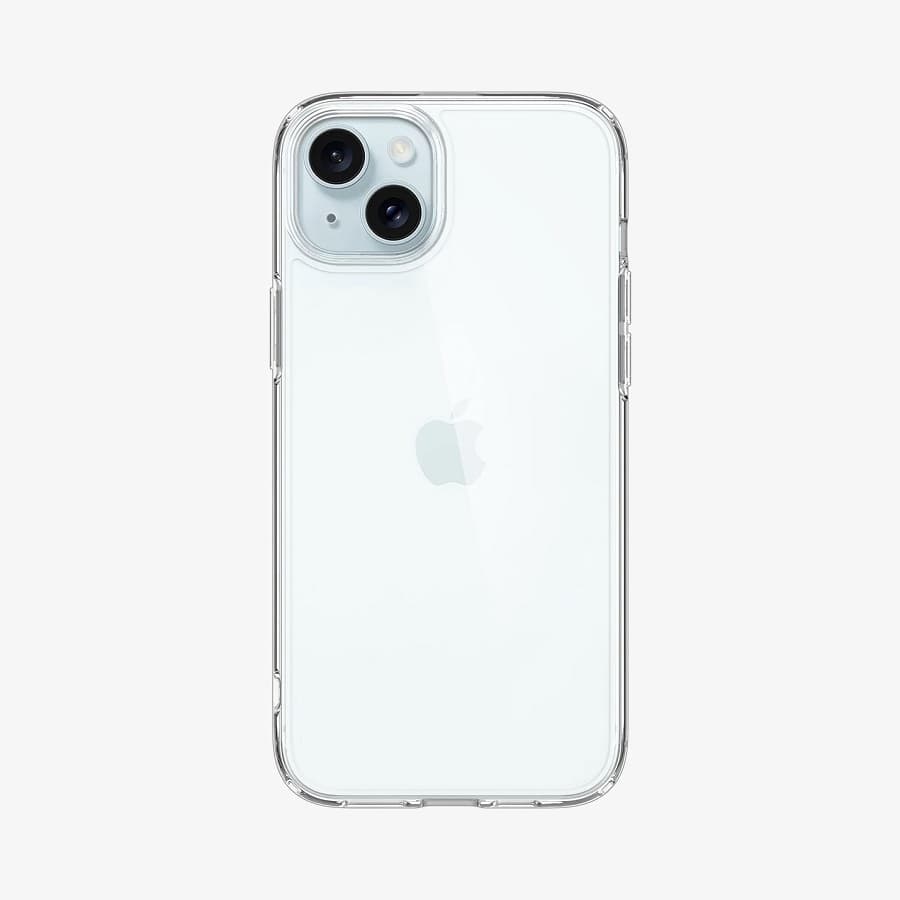 کاور اسپیگن مدل ultra hybrid clear مناسب برای گوشی موبایل اپل iphone 15