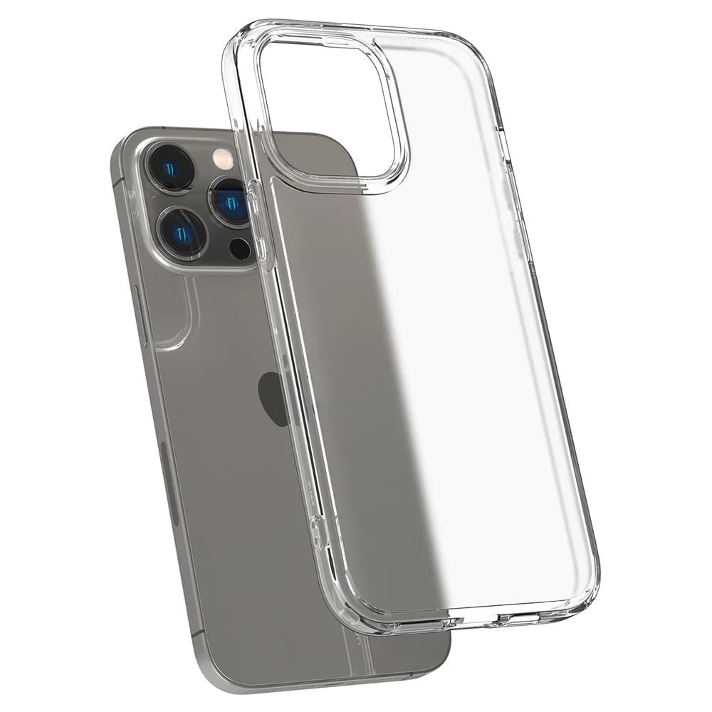 کاور اسپیگن مدل ultra hybrid clear مناسب برای گوشی موبایل اپل iphone 14 pro max