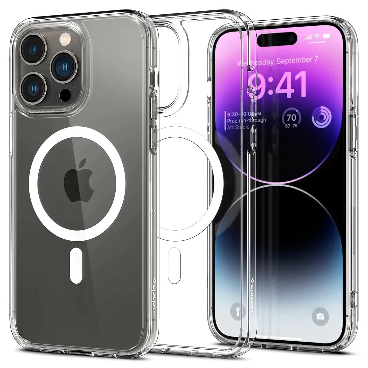 کاور اسپیگن مدل ultra hybrid MAG مناسب برای گوشی موبایل اپل iphone 14 pro max — تصویر ۳