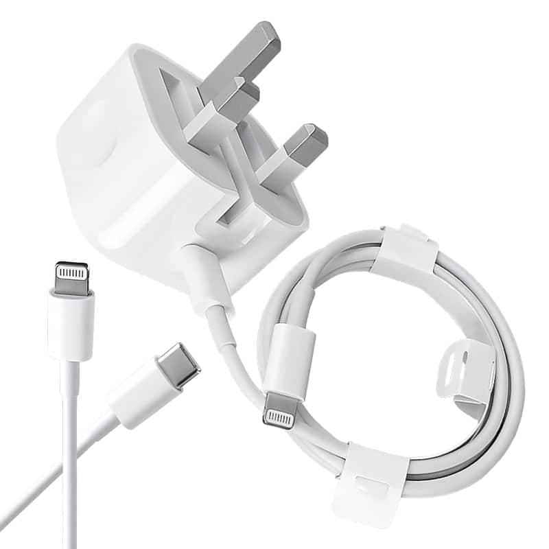 شارژر اصلی 20 وات گوشی Apple iphone 14 – همراه با کابل اصل بازاری