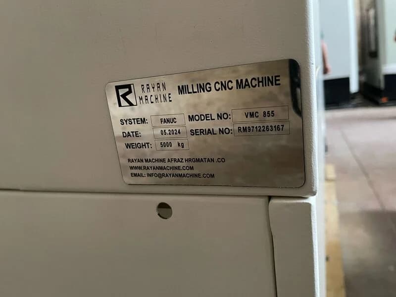 دستگاه VMC-855L — تصویر ۵