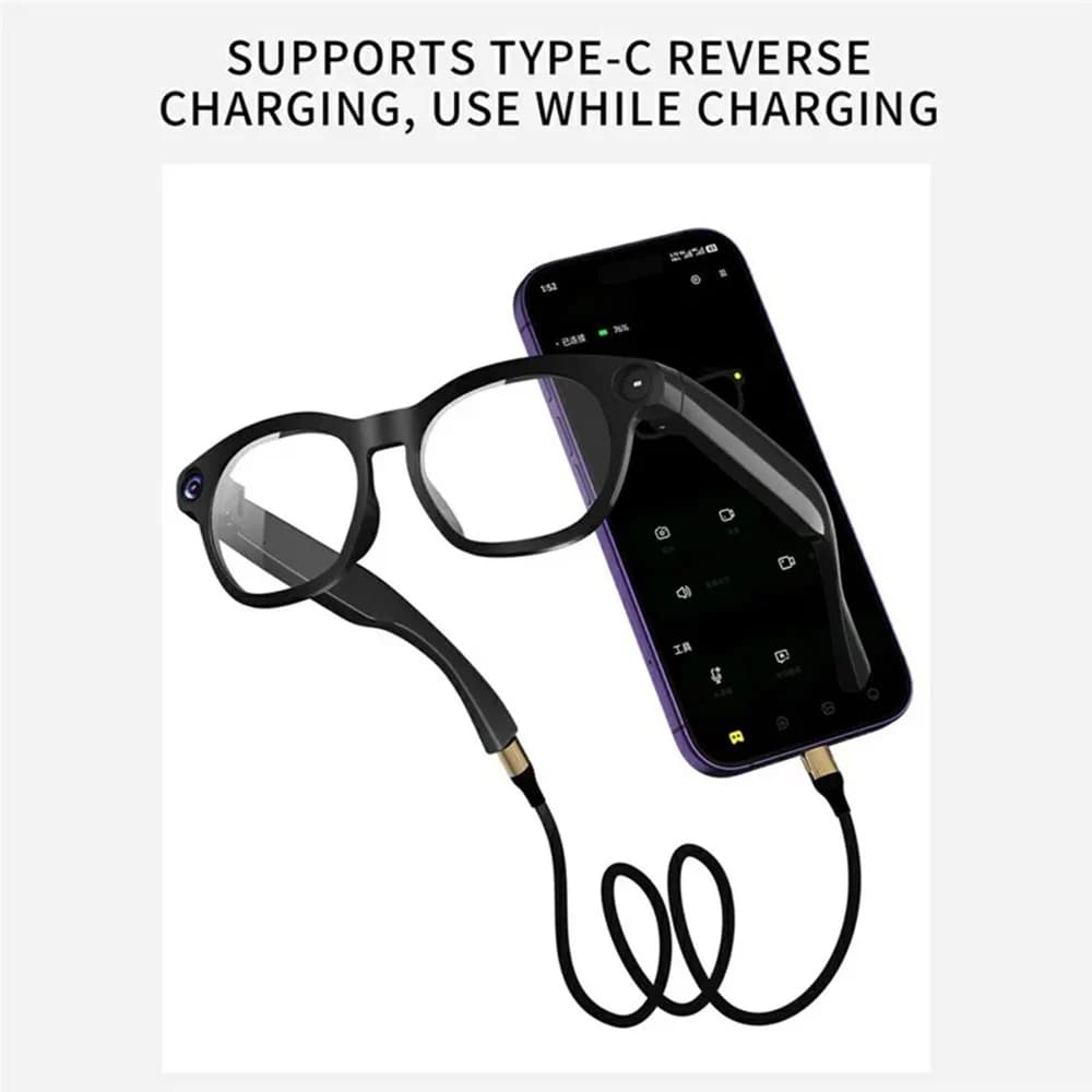 عینک هوشمند دوربین دار CY03 | بلوتوث ۵.۳ — تصویر ۷