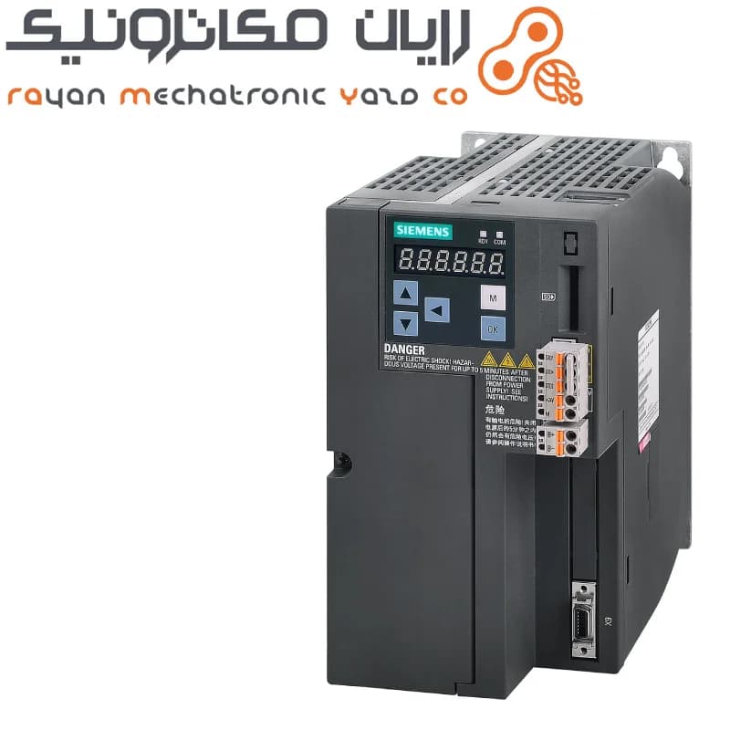 سروو موتور ابسلوت 1/5KW زیمنس بدون ترمز 1FL6064-1AC61-2LG1 + درایو V70 زیمنس 6SL3210-5DE16-0UA0 — تصویر ۲