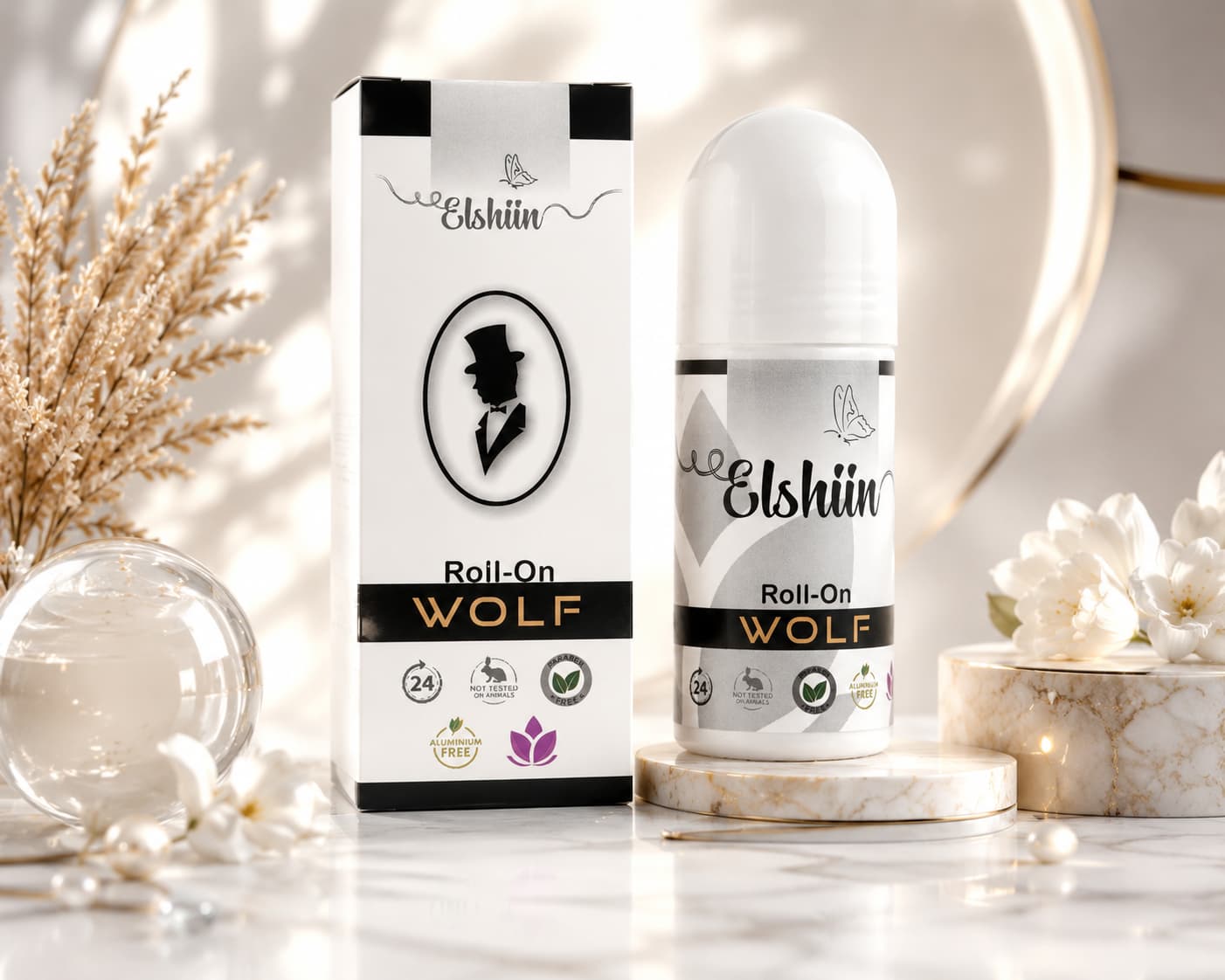 مام رول ضد تعریق Wolf مردانه الشین کد EL001 — تصویر ۲