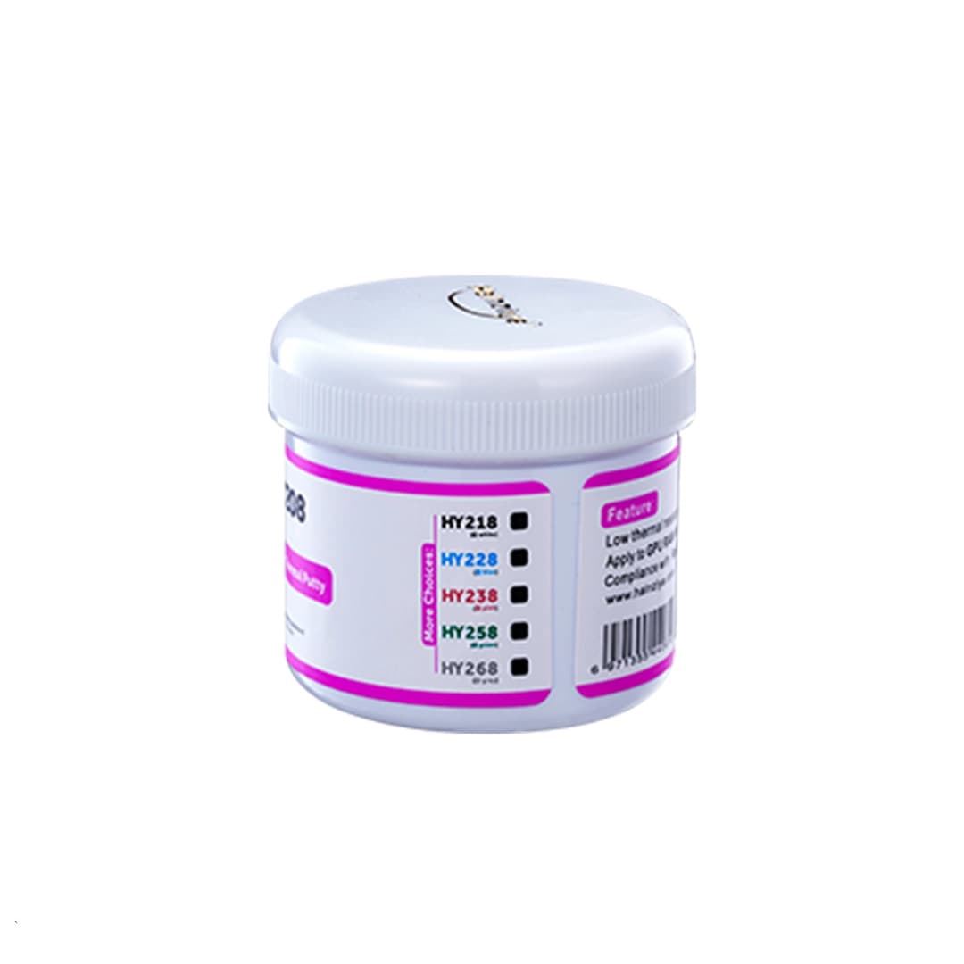خمیرسیلیکون حرارتی هالنزیه 100گرمی HY-238 — تصویر ۴