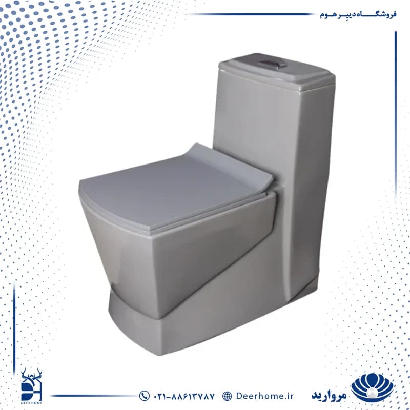 توالت فرنگی مروارید مدل مگا 69 — تصویر ۸