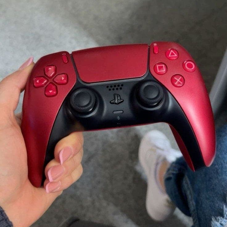 دسته پلی استیشن 5 SONY اصل VOLCANIC RED — تصویر ۹