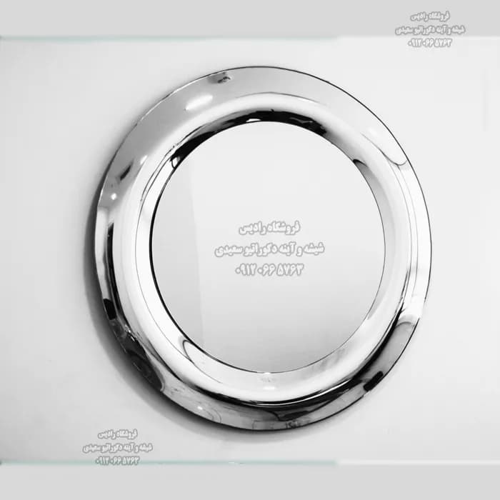 آینه دیواری دست ساز مدل ماه ( سه بعدی – فریم برجسته )