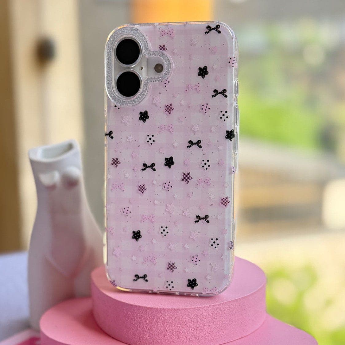 قاب Kawaii Pink Star(آیفون)