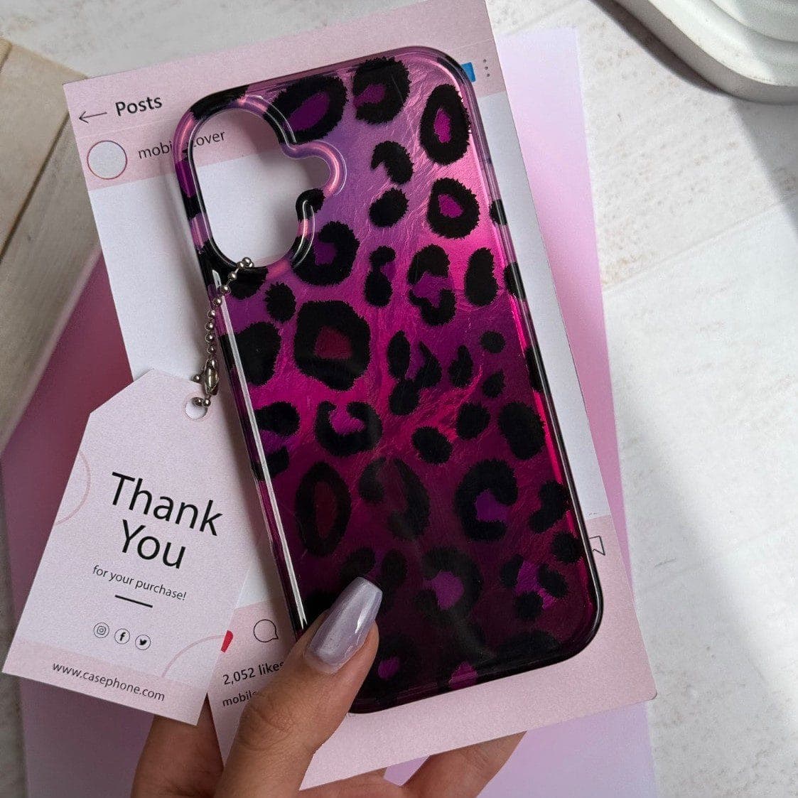 قاب Foxy Violet (آیفون)