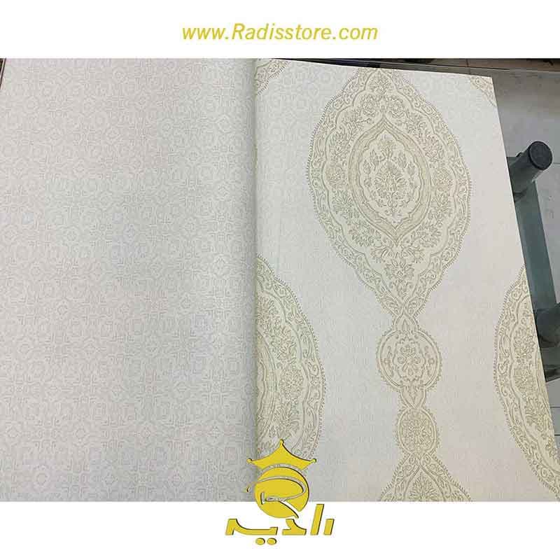 کاغذ دیواری پذیرایی طرح داماسک 50008 – 50006 — تصویر ۴