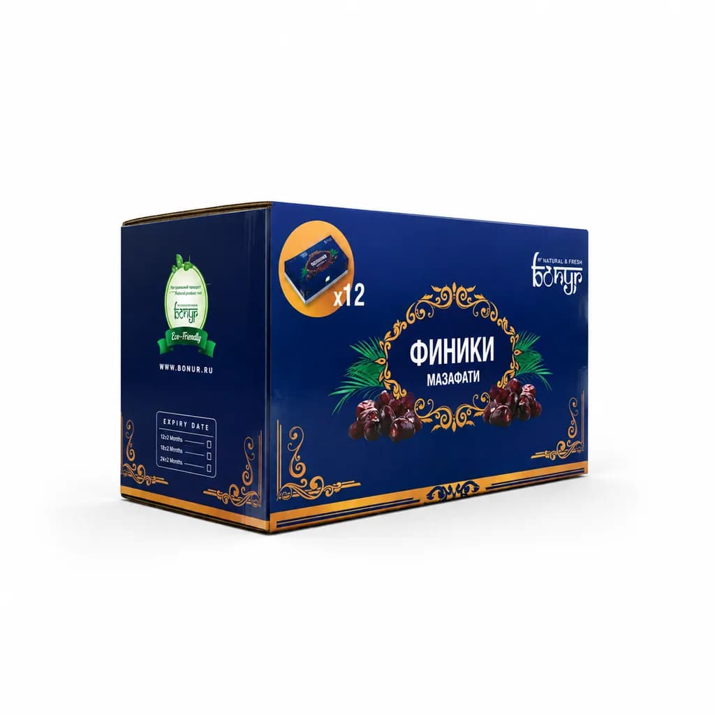 کارتن لمینتی خرما- تولید تعداد بالا