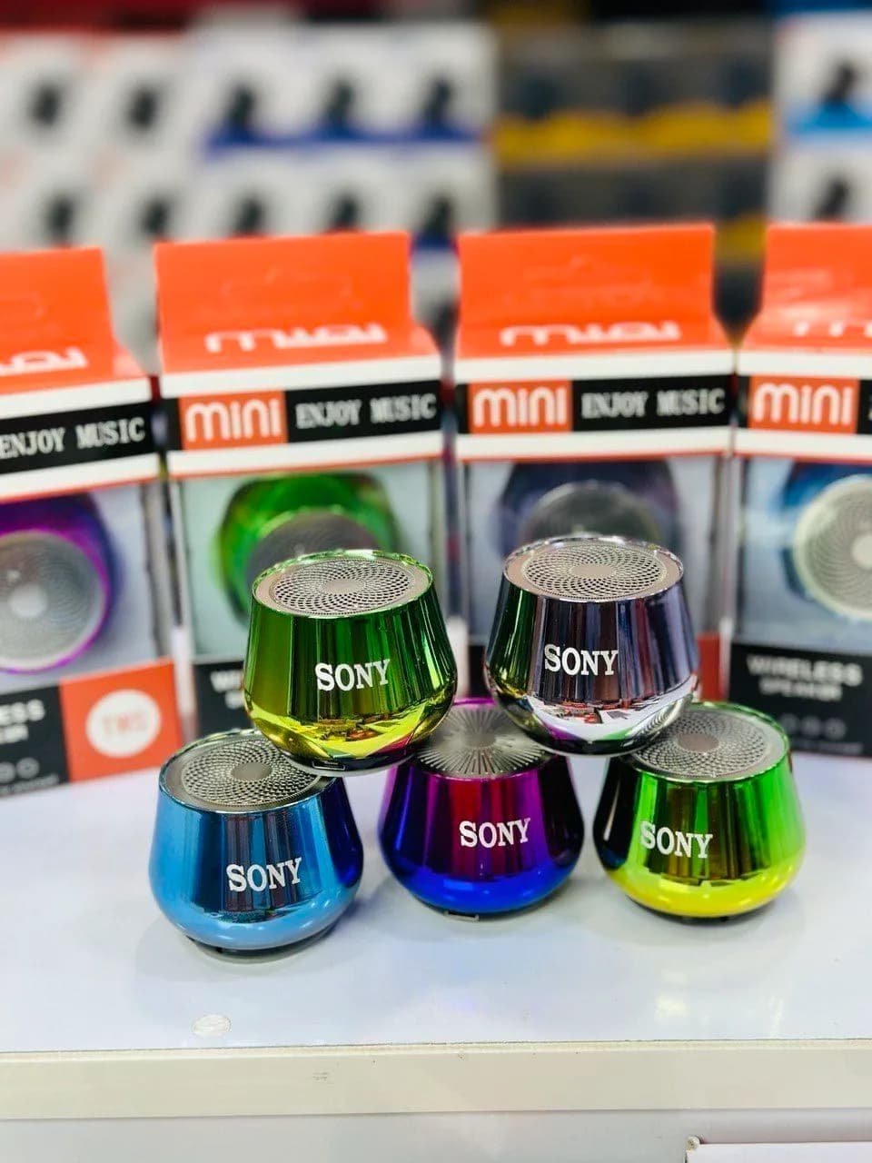 مینی اسپیکر بلوتوثی SONY مدل A-13T — تصویر ۳