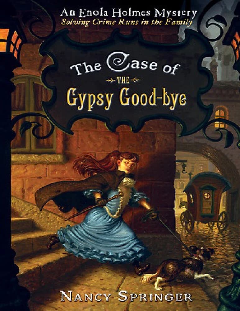 کتاب The Case of the Gypsy Goodbye (پرونده خداحافظی کولی) نسخه انگلیسی PDF /نانسی اسپرینگر