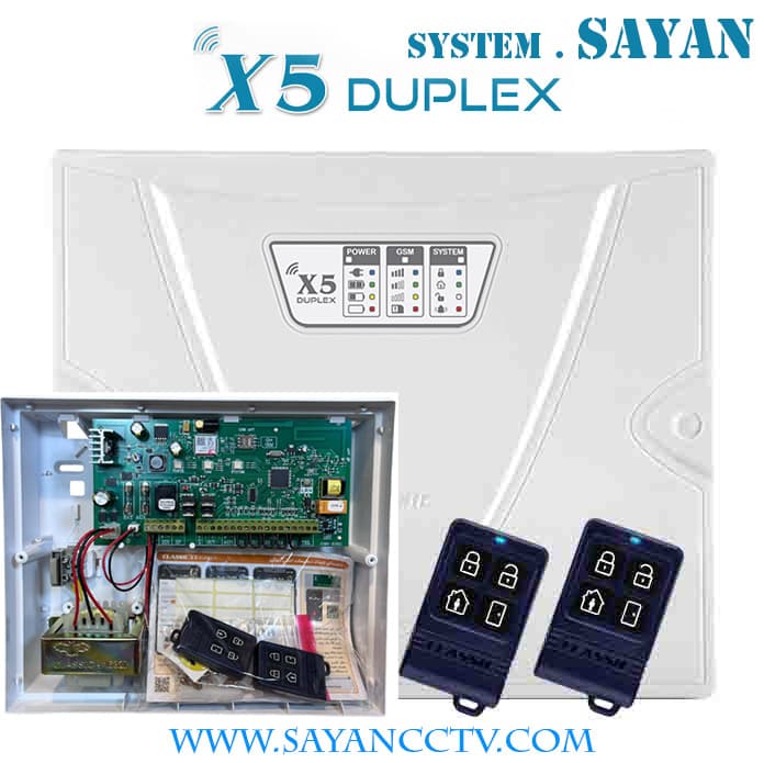 دزدگیر اماکن کلاسیک مدل X5 DUPLEX — تصویر ۵