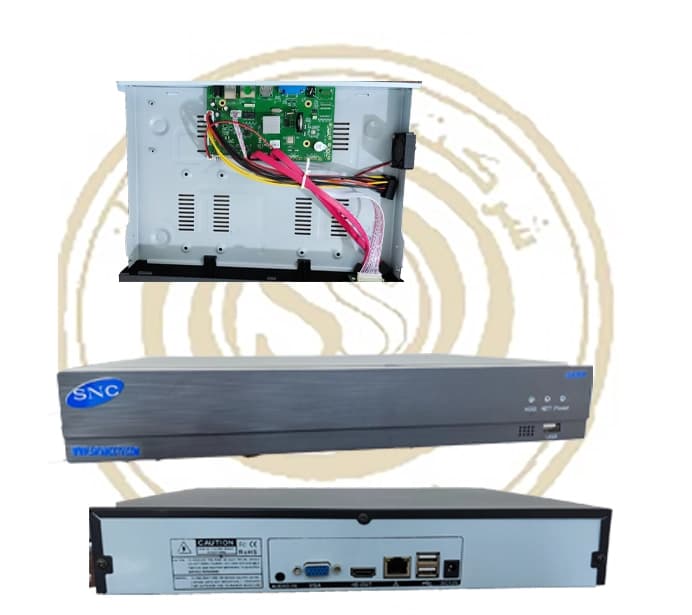 دستگاه NVR تحت شبکه SNC مدل NVR SN-8436 AI IP — تصویر ۲