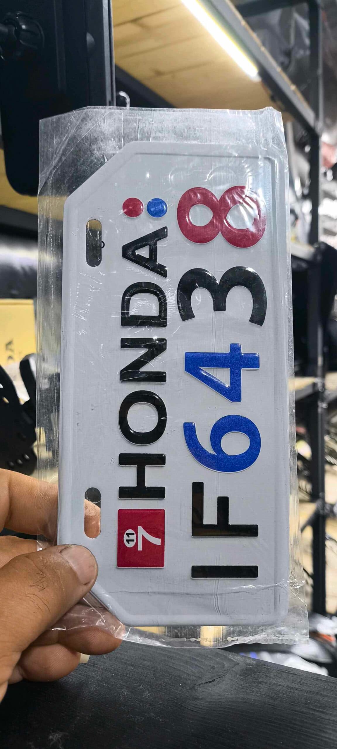 پلاک تزئینی HONDA IF6438 — تصویر ۲