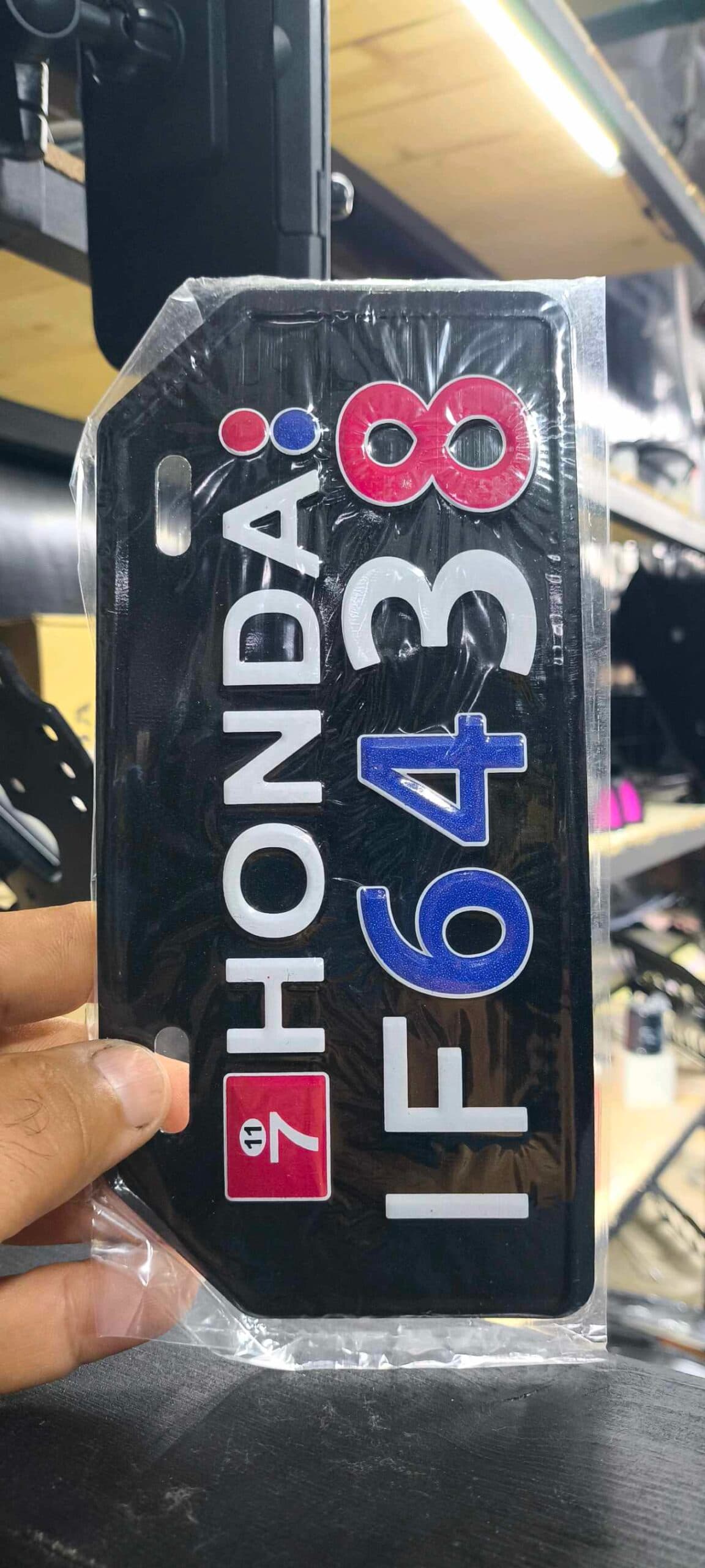 پلاک تزئینی HONDA IF6438