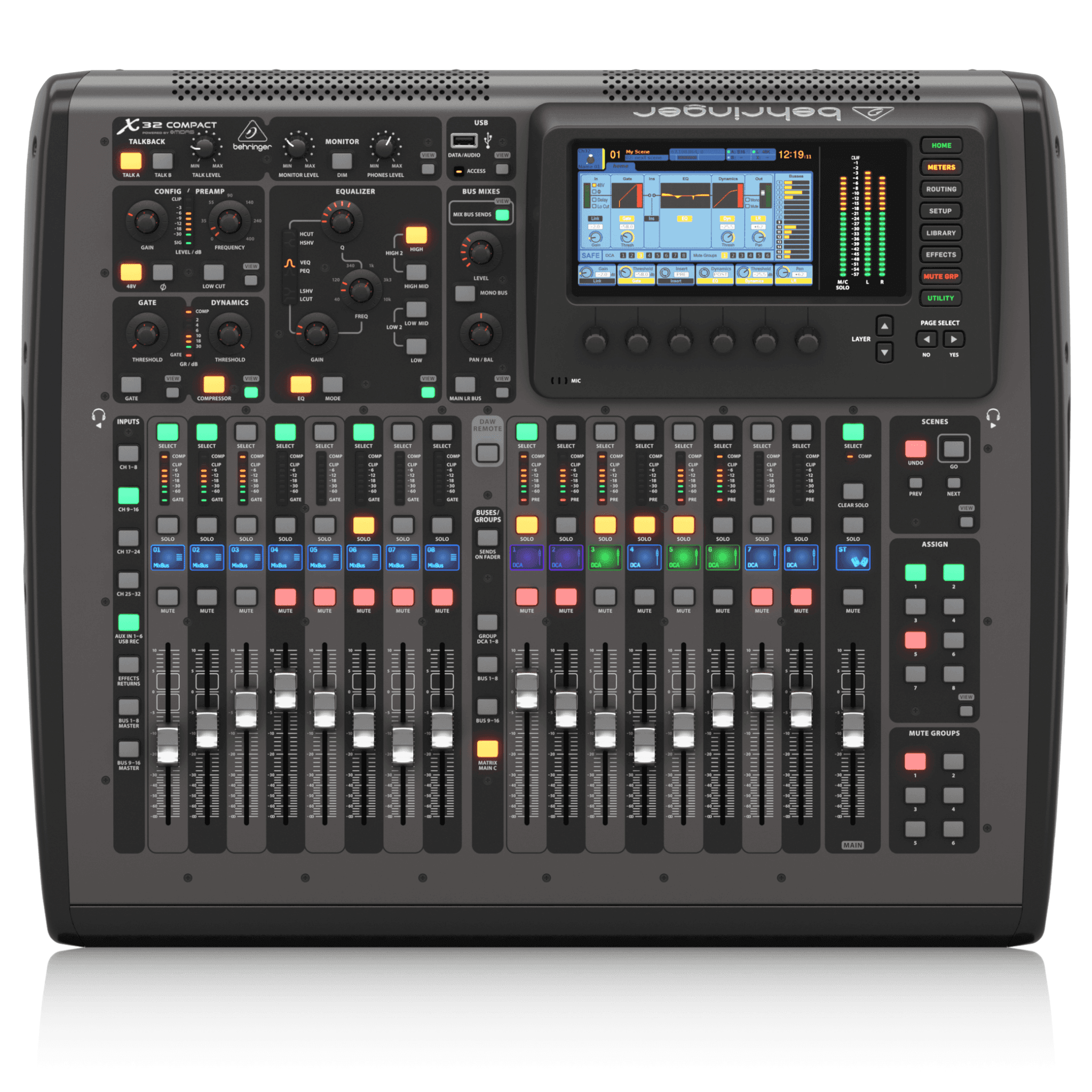 میکسر دیجیتال بهرینگر BEHRINGER_X32 compact