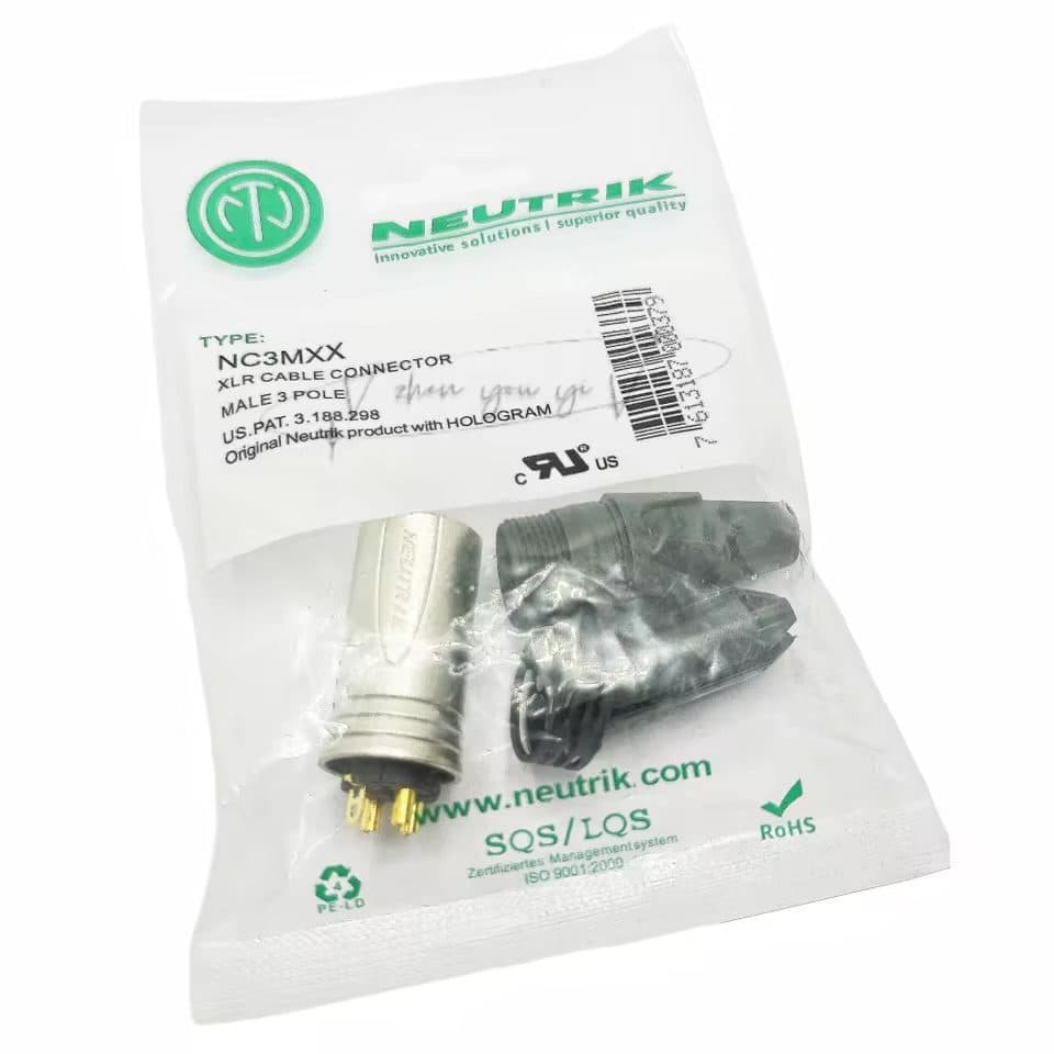 فیش XLR نوتریک NEUTRIK_NC3MXX — تصویر ۴
