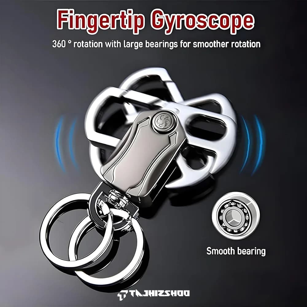 جاکلیدی اسپینر فلزی ایس‌اسپید Acespeed مدل Finger Gyro — تصویر ۴