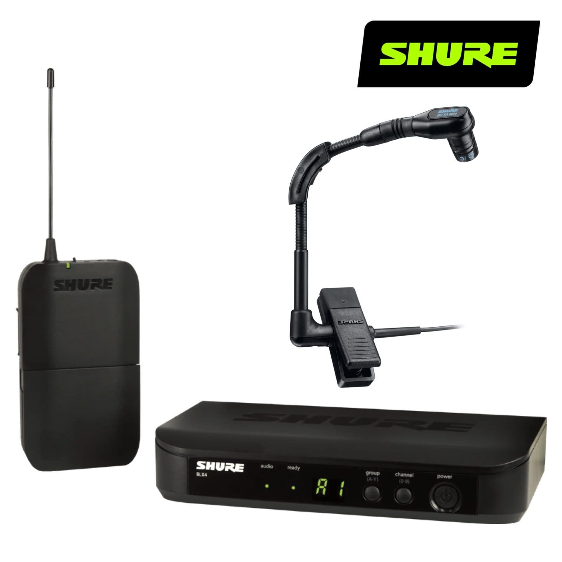 میکروفن بیسیم ساز شور SHURE_BLX14 BETA 98 H/C