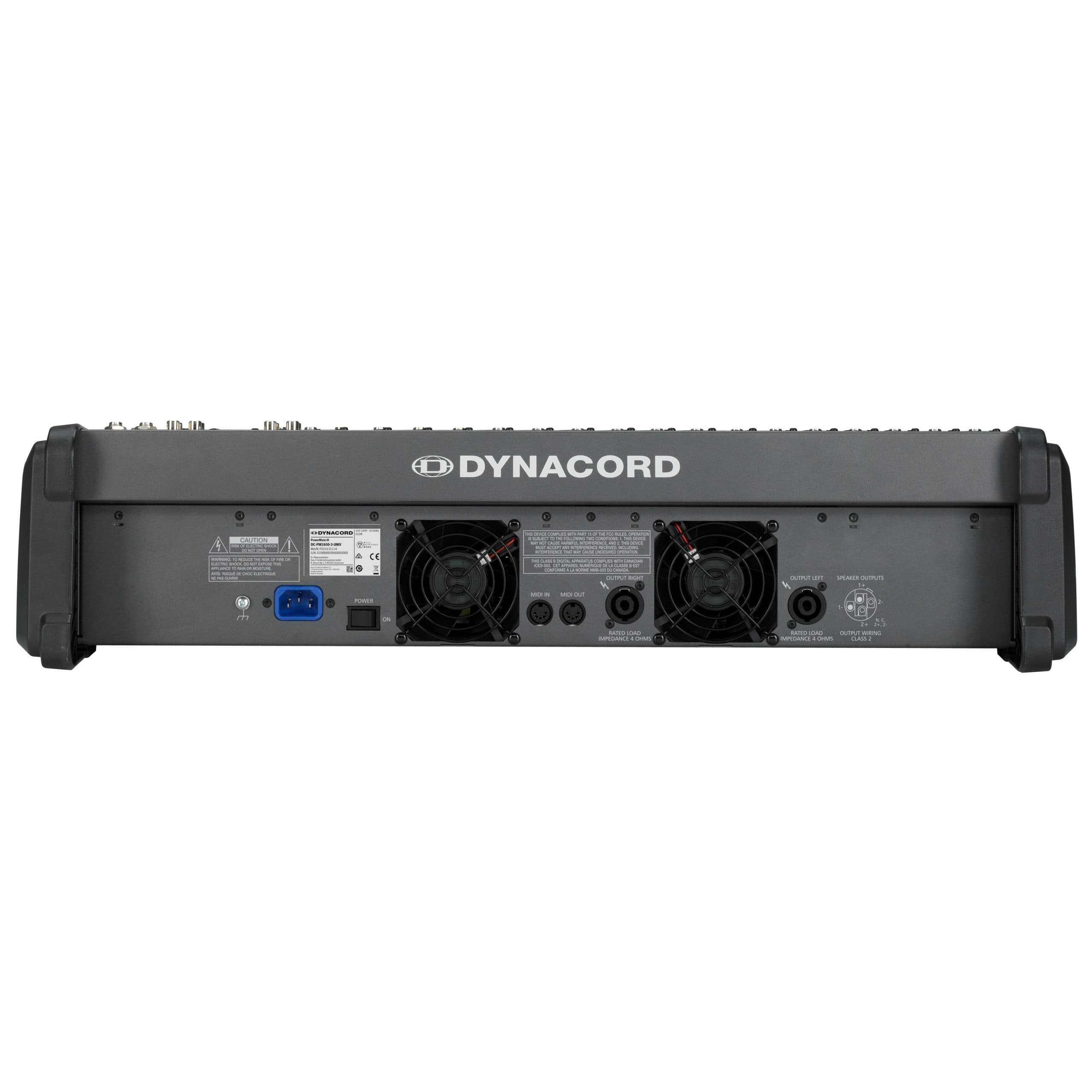 پاور میکسر دایناکورد DYNACORD_PM 1600-3 (اصلی) — تصویر ۳