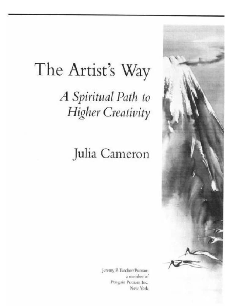 کتاب The Artist’s Way (راه هنرمند) نسخه انگلیسی PDF / جولیا کامرون — تصویر ۲