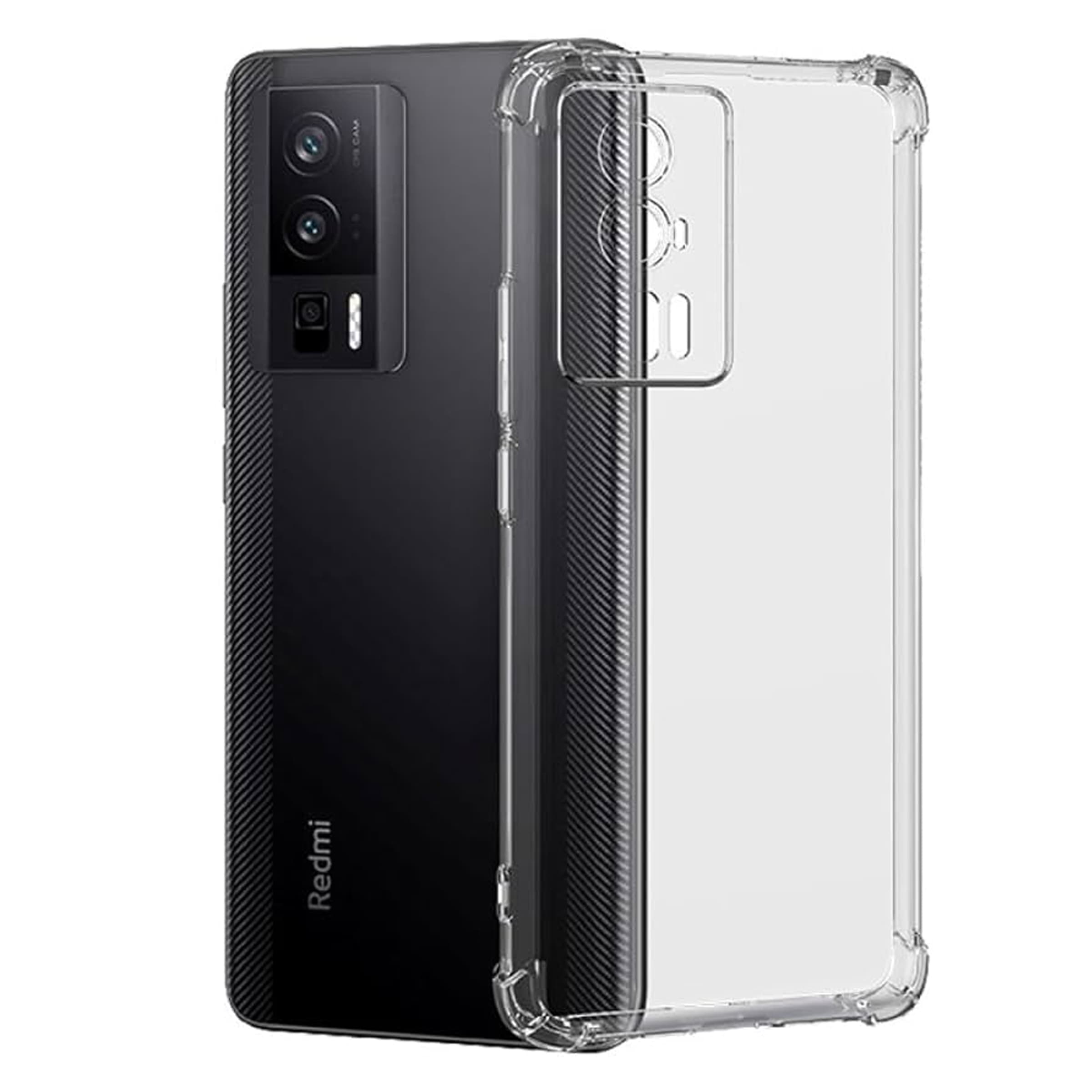 کاور مدل شفاف مناسب برای گوشی موبایل شیائومی Poco F5 Pro