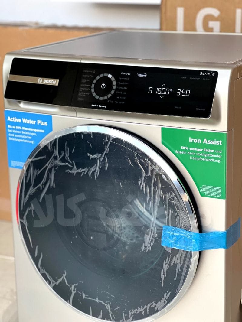 ماشین لباسشویی بوش سیلور مدل WGB2560X — تصویر ۴