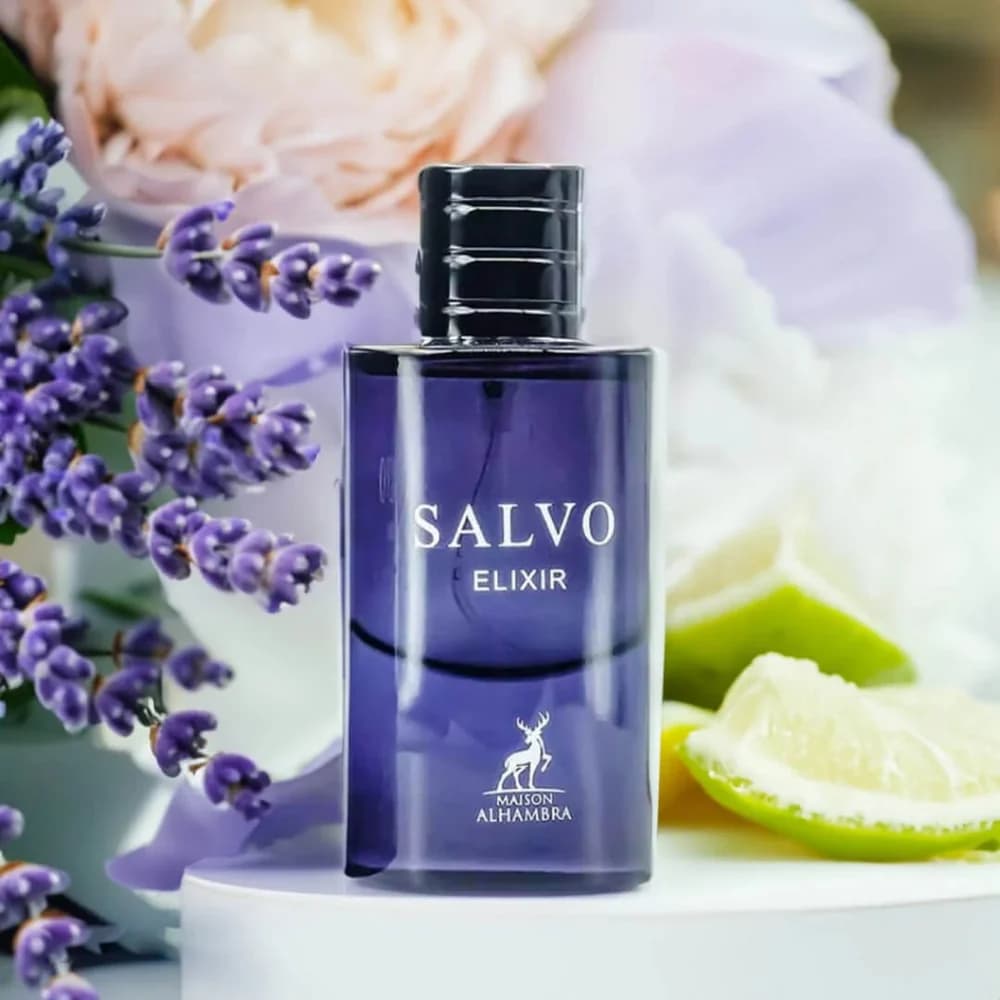 ادکلن سالوو الکسیر الحمبرا Alhambra Salvo Elixir | مشابه ساواج الکسیر — تصویر ۳
