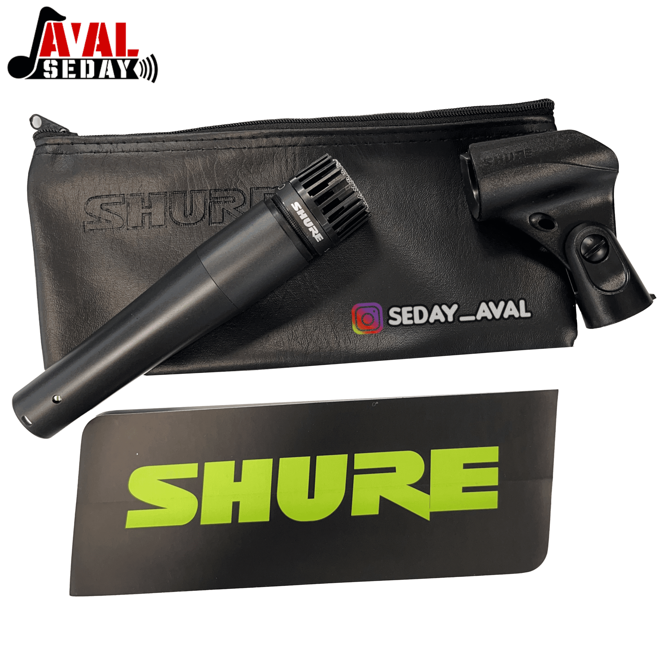 میکروفن باسیم ساز شور SHURE_sm57 (هایکپی)