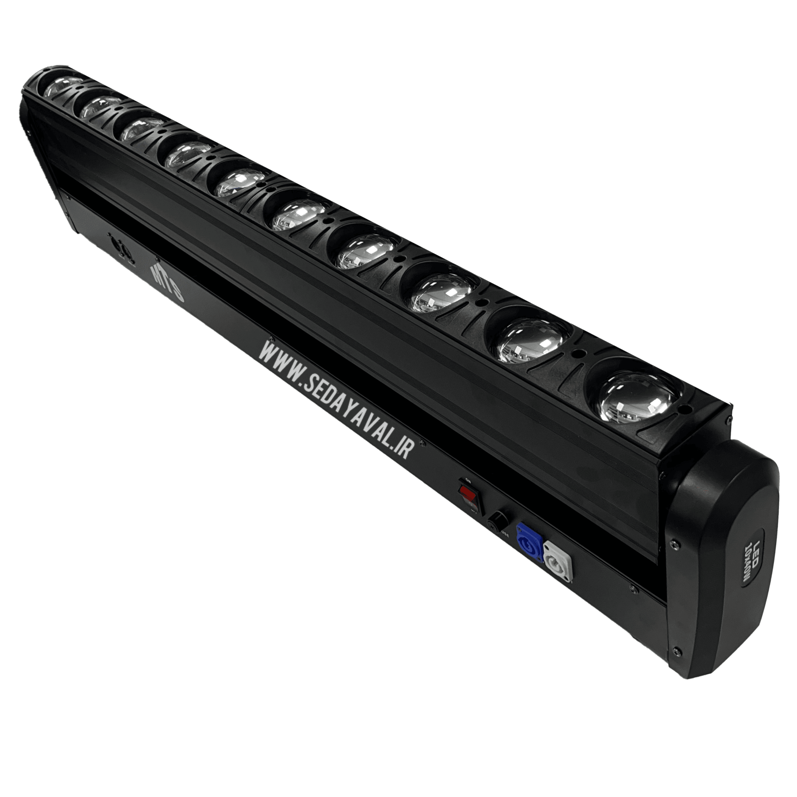 مویینگ سوییپر غلطکی LED فولکالر وات MTS_10*40w — تصویر ۲